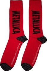 Socks Metallica Socks Stressed Logo Red 39-45 - 1