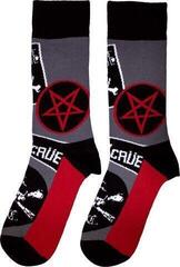 Чорапи Motley Crue Чорапи Logos Charcoal Grey 40-45 - 1