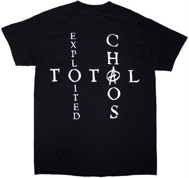 T-shirt The Exploited Mohican Skull Black 2XL T-shirt - 2