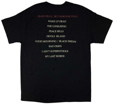 T-Shirt Megadeth Peace Sells… Track list Black L T-Shirt - 2