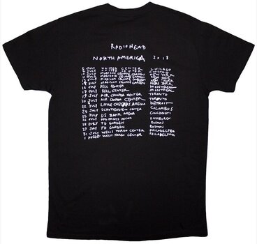 T-shirt Radiohead Bearhead Crest Black S T-shirt - 2