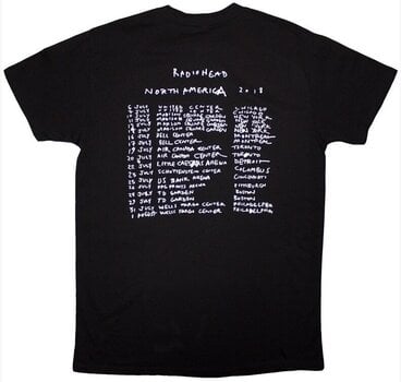 T-Shirt Radiohead Bearhead Crest Black 2XL T-Shirt - 2