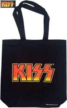 Music bag Kiss Faces & Logo Торба за раме Black - 2