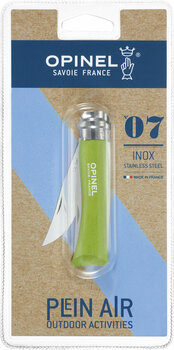 Nóż turystyczny Opinel N°07 Green-Apple - 2