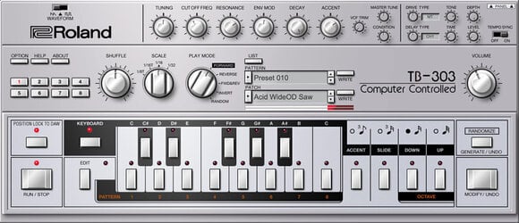 VST Instrument Roland TB-303 Key (Digitalt produkt) - 2
