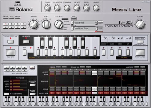 Roland TB-303 Key (Produkt cyfrowy) - Muziker