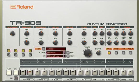 VST Instrument Roland TR-909 Key (Digitálny produkt) - 2