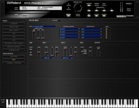 VST Instrument Roland SRX PIANO I Key (Дигитален продукт) - 12