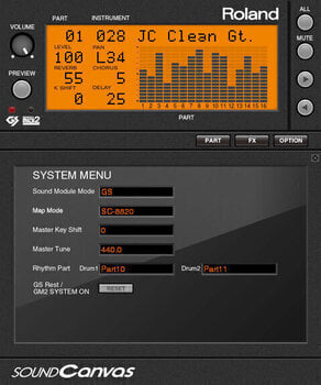 DTM・DAW Roland Sound generator Sound Canvas Roland Sound Canvas SC-55 Midi Module Music Generator