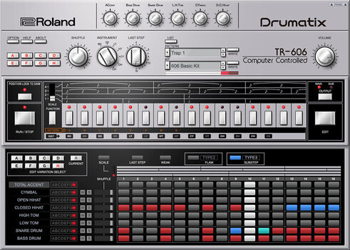 VST Instrument Roland TR-606 Key (Digitális termék) - 3