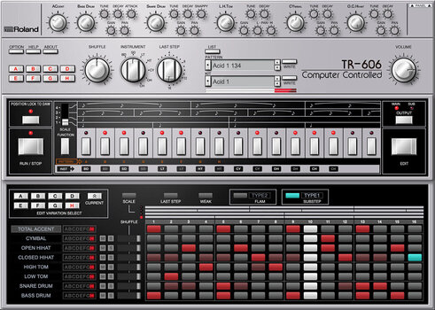 VST Instrument Roland TR-606 Key (Digitális termék) - 4