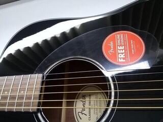 Dreadnought kitarr Fender CD-60S Dreadnought WN Black (B-Stock) #969388 - 1