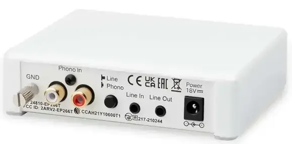 Грамофонен предусилвател Pro-Ject Phono Box E BT 5 White Грамофонен предусилвател - 2