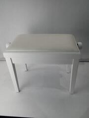 Wooden piano stool Pianonova HY-PJ023 Wooden piano stool White Matte (Pre-owned) - 1
