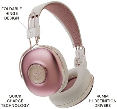 Wireless On-ear headphones House of Marley Positive Vibration Frequency Cooper Wireless On-ear headphones - 4