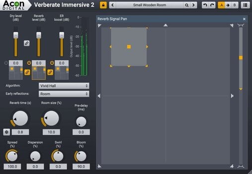 Studio-Effekt-Plugin Acon Digital Verberate Immersive 2 (Digitales Produkt) - 2