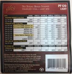 Banjo Strings GHS PF120 Professional Banjo Banjo Strings - 1