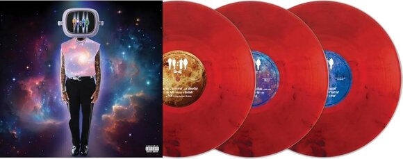 LP ploča Chris Brown - 11:11 (Deluxe Edition) (Limited Edition) (Red Smoke Coloured) (3 LP) - 2