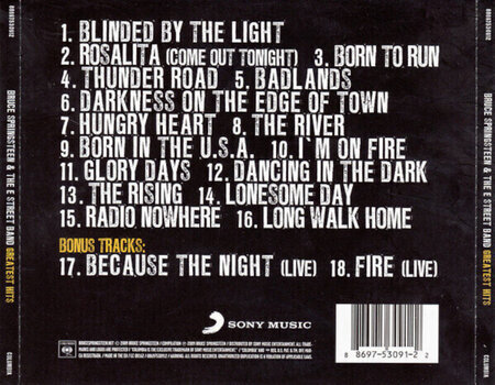 Glazbene CD Bruce Springsteen & The E Street Band - Greatest Hits (Limited Edition) (CD) - 3