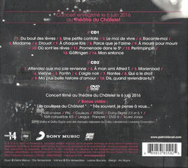 Muziek CD Patrick Bruel - Bruel Barbara - Le Châtelet (2 CD + DVD) - 2