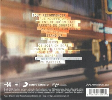 CD musique Patrick Bruel - Ce Soir On Sort... (CD) - 3