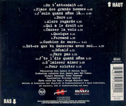 Muusika CD Patrick Bruel - On S'Etait Dit (CD) - 3