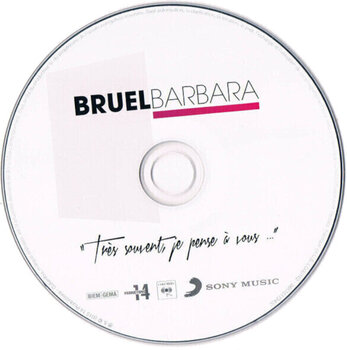 Music CD Patrick Bruel - Très Souvent, Je Pense À Vous... (CD) - 2