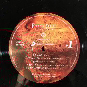 LP platňa Francis Cabrel - Sarbacane (Reissue) (LP) - 3