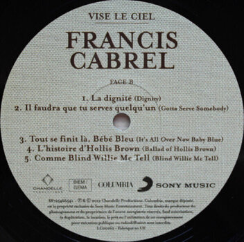LP ploča Francis Cabrel - Vise Le Ciel (LP) - 4