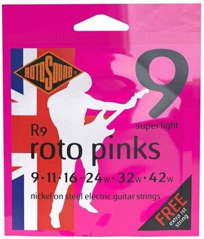 Струни для електрогітари Rotosound R9 Струни для електрогітари - 2