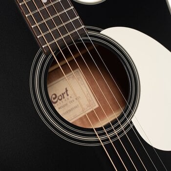 electro-acoustic guitar Cort MR500F-CED Black Satin electro-acoustic guitar - 9