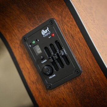 elektroakustisk gitarr Cort L60MCE Öppen por elektroakustisk gitarr - 10