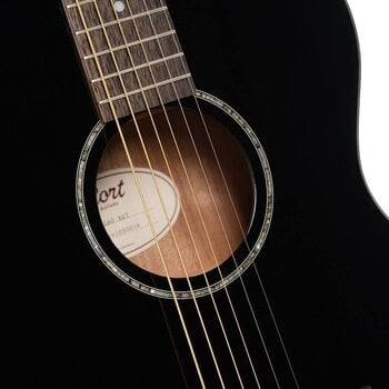 Chitară acustică jumbo Cort L60 Black Gloss Chitară acustică jumbo - 4