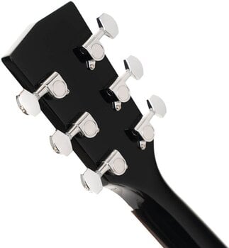Chitară acustică jumbo Cort L60 Black Gloss Chitară acustică jumbo - 10