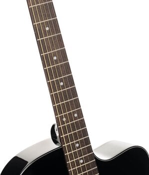 Elektroakustinen kitara Cort L60CE Black Gloss Elektroakustinen kitara - 5