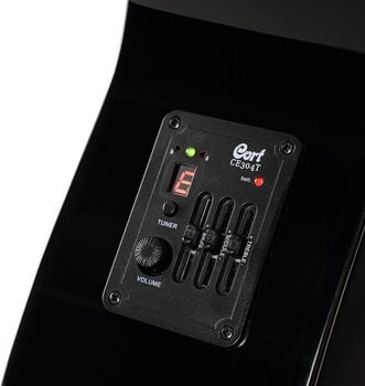 Elektroakustinen kitara Cort L60CE Black Gloss Elektroakustinen kitara - 6
