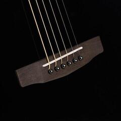 Elektroakusztikus gitár Cort L60CE Black Gloss Elektroakusztikus gitár - 7