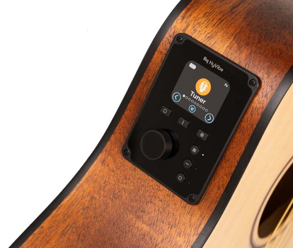 guitarra eletroacústica Cort Earth GO Open Pore Brown Burst guitarra eletroacústica - 3