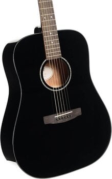 Akustická kytara Cort EARTH 60 Black Gloss Akustická kytara - 3