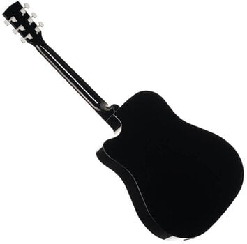 Електро-акустична китара Дреднаут Cort EARTH 60CE Black Gloss Електро-акустична китара Дреднаут - 2