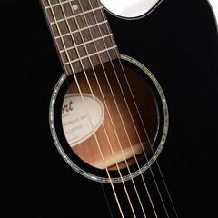 Elektroakusztikus gitár Cort EARTH 60CE Black Gloss Elektroakusztikus gitár - 3