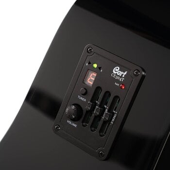 Електро-акустична китара Дреднаут Cort EARTH 60CE Black Gloss Електро-акустична китара Дреднаут - 6