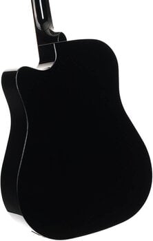 Електро-акустична китара Дреднаут Cort EARTH 60CE Black Gloss Електро-акустична китара Дреднаут - 7