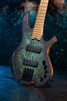 Bass headless Cort SPACE 4 Star Dust Green Bass headless - 10