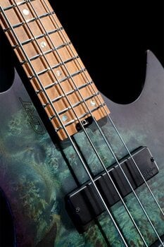 Bass headless Cort SPACE 4 Star Dust Green Bass headless - 11