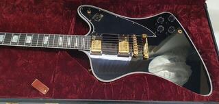 E-Gitarre Gibson Firebird Custom Gloss Ebony E-Gitarre (Neuwertig) - 1