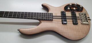 4-string Bassguitar Cort A4 Plus FMMH Open Pore Natural 4-string Bassguitar (Pre-owned) - 1
