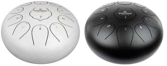 Tongue Drum Shamann 10" 11 Notes F Major Black Tongue Drum - 5