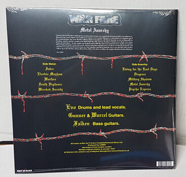 LP ploča Warfare - Metal Anarchy (LP) - 3
