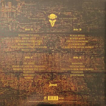 LP ploča Venom - In Nomine Satanas (Splatter Coloured) (2 LP) - 3